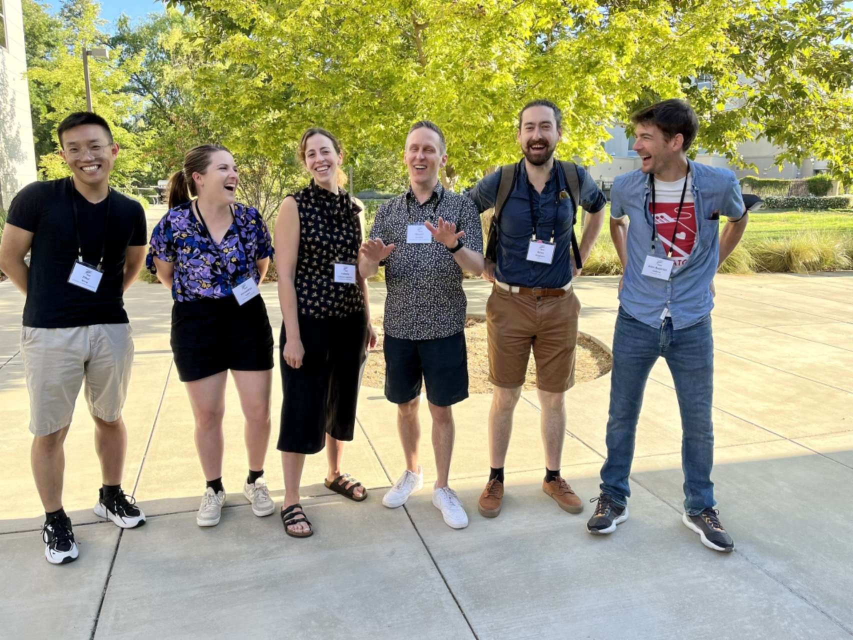 Kembel Lab members together at the Phyllosphere Symposium
